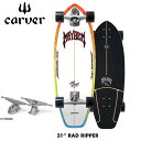 2022 CARVER カーバー スケートボード LOST Rad Ripper 31インチ　C7トラック サーフスケート