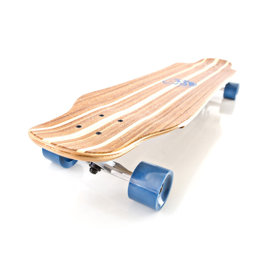 【ロング スケートボード】WHITE WAVE LONGBOARDS SHOCKER 39インチ ホワイト ウェーブ ロンスケ コンプリート