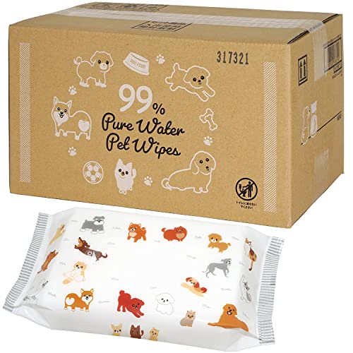 レック(LEC) レック 純水99% ペット用 ウェットシート 80枚×12個(960枚) 日本製 無香料 / E90625 送料無料