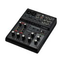 ヤマハ(YAMAHA) ライブストリーミングミキサー 6チャンネル ブラック AG06MK2 B 送料無料