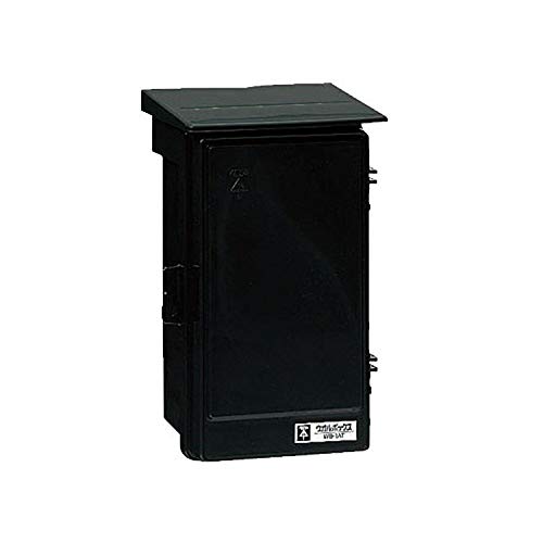 Rakuten - 未来工業 プラスチック製防雨ボックス ウオルボックス Aタイプ 屋根付 タテ型 295×196×150mm ブラック 1個 送料無料