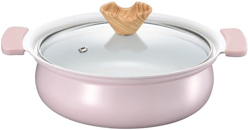 カクセー(Kakusee) 卓上鍋 18cm 1~2人用 両手鍋 ガスコンロ HI対応 セラミックコーティング 焦げつきに..