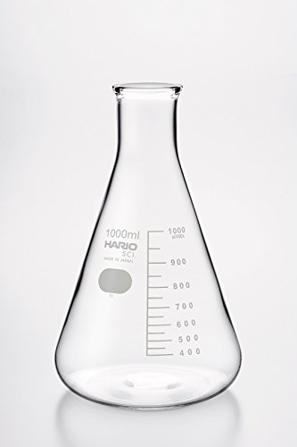 Rakuten - 三角フラスコ 目安目盛付 1L 送料無料