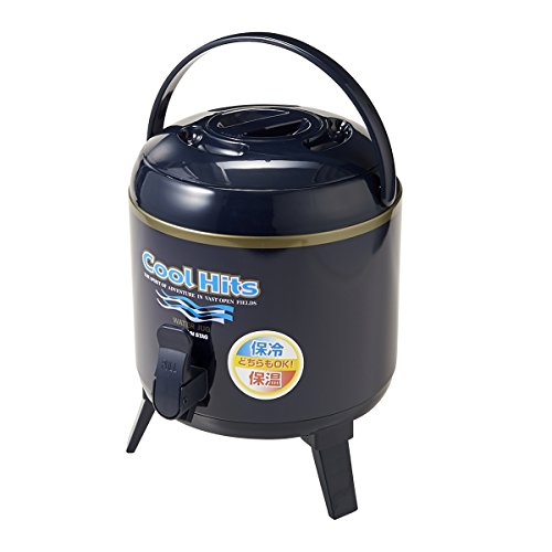 キャプテンスタッグ クールヒッツ ウォータージャグ 6L (ネイビー) M-5026 送料無料