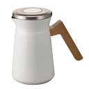 HARIO(ハリオ) ステンレスサーマルポット Stainless Thermal Pot 保存可能容量600ml ホワイト S-STP 送料無料