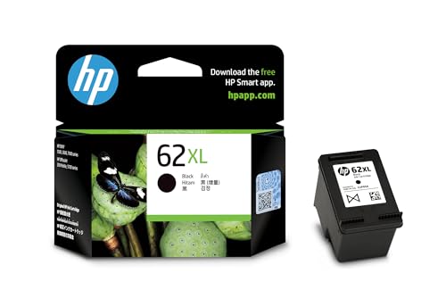 増量（XL）ブラック/増量/C2P05AA・パッケージ個数:1・HP純正インクカートリッジ・対応プリンター：ENVY 5642 5640 5542 5540 OfficeJet 5742 5740 200 Mobile・印刷可能枚数：約600枚・色：ブラック（黒）・実際の印刷可能枚数は、ご使用になるプリンター機種とその印刷方法により異なります。HP 62XL 純正 インクカートリッジ 黒 ブラック 増量 C2P05AA 【国内正規品】
