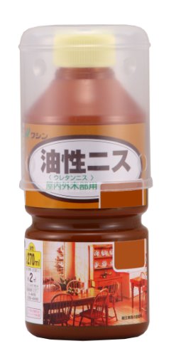 Rakuten - 和信ペイント(Washi Paint) 油性ニス 高耐久・木質感生かした高級仕上げ オールナット 270ml 送料無料