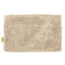 オカ(OKA) 乾度良好Dナチュレ バスマット 約36cm×55cm ベージュ ( 吸水 速乾 かんどりょうこう 洗える 小さい 足拭き 送料無料