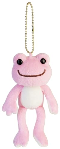 ナカジマコーポレーション かえるのピクルス にじいろピクルス マスコット さくら 135919-19 ピンク H13.5×W7×D4cm 送料無料