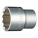 トネ(TONE) ソケット(12角) HP4D-27 差込角12.7mm(1/2) 二面幅27mm 送料無料