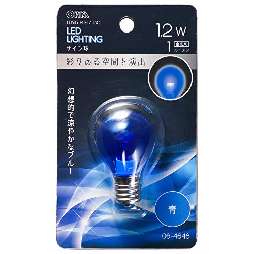 ŵ LED(/1.2W/1lm/ꥢĿ/S35/E17) ̵