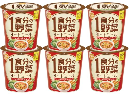 旭松食品 1食分の野菜オートミールトマト＆ガーリックリゾット 35.3g×6個 送料無料