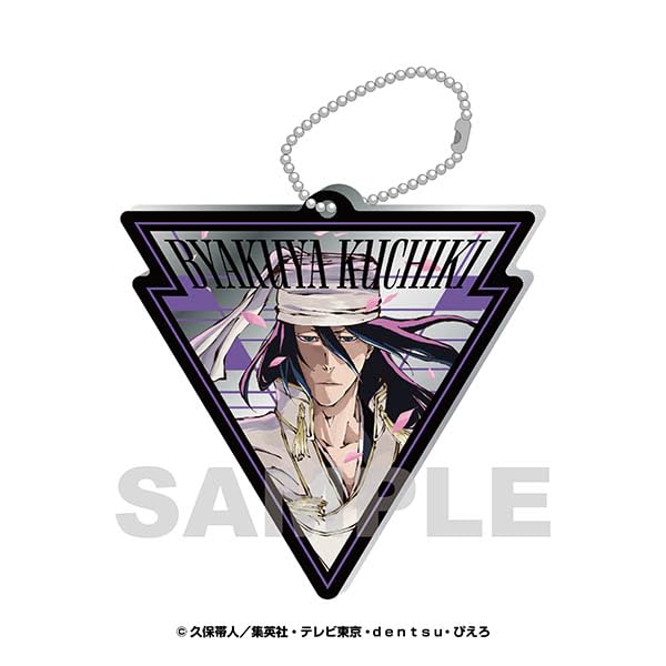 パッケージ個数:1・商品サイズ：約H66×W67×6mm商品紹介 TVアニメ『BLEACH 千年血戦篇』より、「CALL YOUR NAME VISUAL」のイラストを使用したミラーアクリルキーホルダーが登場！ 安全警告 なし