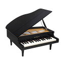 河合楽器製作所 KAWAI グランドピアノ ブラック 1141 本体サイズ:425×450×205 mm(脚付き・蓋閉じ状態) 送料無料
