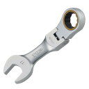 トップ工業 (TOP) 首振りショートラチェットコンビ 対辺17mm 首振り180° 送り角度5° 超コンパクト FRC-17S 送料無料