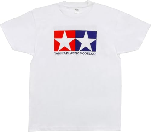 Tシャツホワイト/3XL/-・Size:3XL・タミヤ オリジナルグッズ・タミヤTシャツにビッグサイズが登場・身長約185-190cmのユーザー対応・素材:綿100%・着丈84cm、身幅68cm、肩幅60cm、袖丈26cm