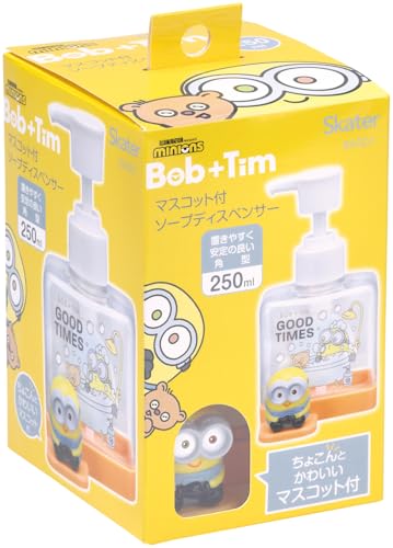 スケーター(Skater) マスコット付 ソープ ディスペンサー 角型 250ml 怪盗グルー ...