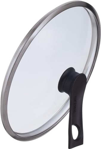 サーモス スタンド式ガラスフタ KLH 24cm対応 ブラック KLH-024 BK 送料無料