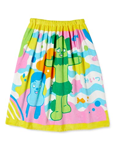 丸眞 60cm丈 巻きタオル NHK みぃつけた! 60×120cm うみのいきもの 綿100% 6655001000 送料無料