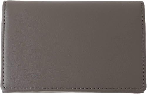 [スリップオン] 名刺入れ ノワール名刺入れ B-NSL-2403 本革 シンプル 名刺約30枚収納可能 チャコールグレー 送料無料