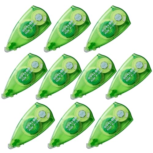 プラス テープのり ノリノピア ドットタイプ 使い切りタイプ 6mm×6.5m 10個入 TG-511 38-698×10 送料無料