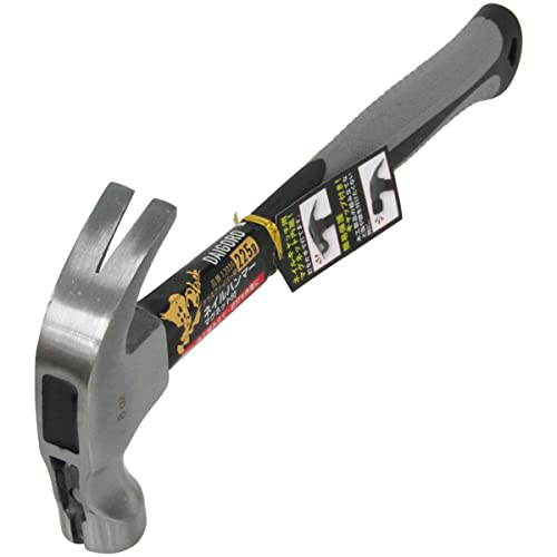 近与(KONYO) 大五郎 (黒)ネイルハンマー グラスファイバー柄 マグネット付 225g 送料無料