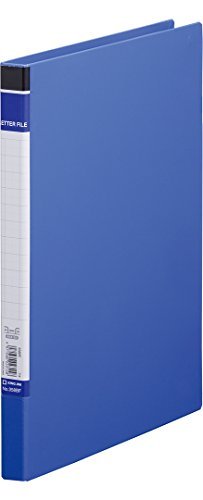 （まとめ買い）キングジム レターファイルBF 青 358BFアオ 00000168 【10冊セット...