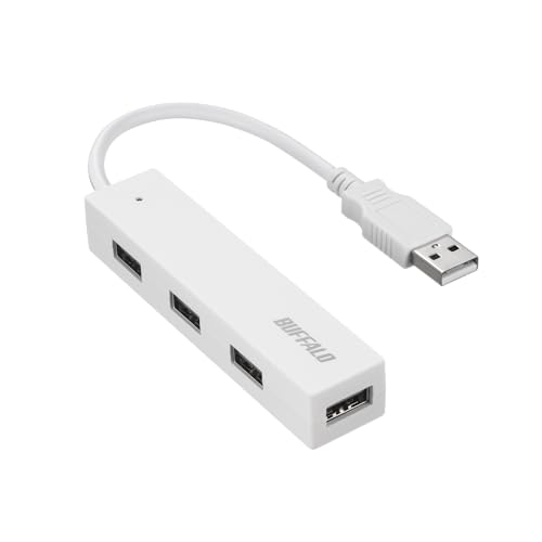 2018年モデル【2】ホワイト/-/BSH4U055U2WH・パッケージ個数:1・【対応機器】USB 2.0/1.1 Type-A搭載のWindowsパソコン、MacおよびChromebook、ゲーム機、タブレット・■使いやすく無駄を省いたシンプル・スタンダードなUSBハブ・■使い勝手のよい前面3ポート＋サイド1ポート設計にリバーシブルデザイン・■コンセントがない場所でも使えるバスパワータイプ・■ケーブル直付けで紛失の心配無し【仕様】 ■対応機器　USB 2.0/1.1 Type-A搭載のWindowsパソコン、MacおよびChromebook、ゲーム機、タブレット ■ケーブル長　約10cm ■電力供給方式　バスパワー ■供給電流　4ポート合計440mA以内※接続先のパソコンの供給電流に依存します。 ■外形寸法（幅×高さ×奥行）※突起物含まず　約98×17×22mm ■質量　約35g ■期間　6か月間 ■取得規格　VCCI Class B ■主な付属品　取扱説明書／書 ■USBポート/パソコン側　USB Type-A オス×1（ケーブル直付け）USB 2.0/1.1 ■USBポート/周辺機器側　USB Type-A メス×4：通信用USB 2.0/1.1、最大電流440mA ■USBポート/最大通信速度　USB 2.0：最大480Mbps（規格値）USB 1.1：最大12Mbps（規格値） ■動作環境　温度5℃〜40℃、湿度10％〜85％（結露なきこと）