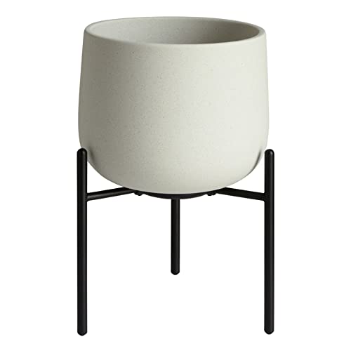 KINTO (キントー) プラントポット 211_ 135mm アースグレー スタンドタイプ 鉢 29232 送料無料