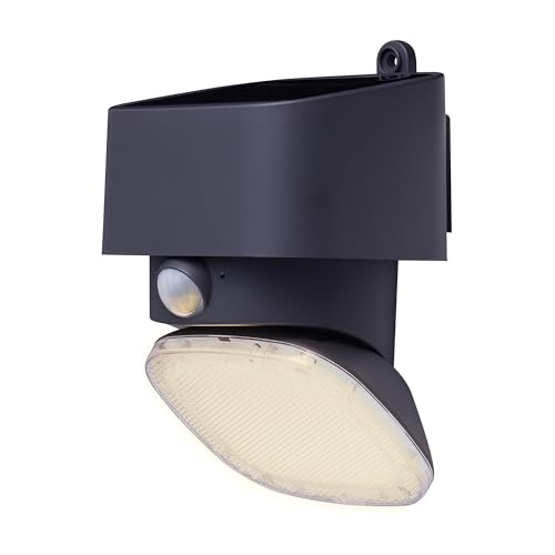 タカショー ソーラーライト 屋外 ExLights ソーラーセキュリティーライト MARS ダークグレー 防犯 センサーライト 屋外 明 送料無料