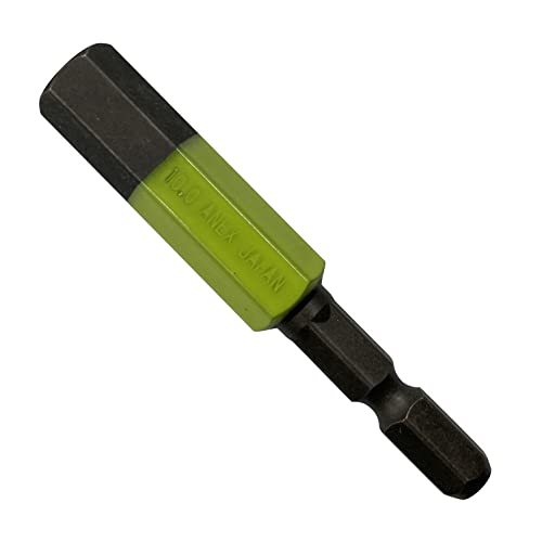 Rakuten - アネックス(ANEX) カラービット 六角レンチ 片頭 対辺10mm×65 ACHX-1065 送料無料