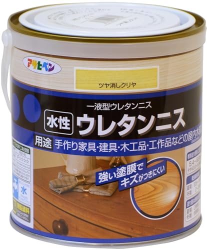 Rakuten - アサヒペン 水性ウレタンニス 0.7L ツヤ消しクリヤ 送料無料