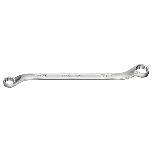 トネ(TONE) ロングメカニックめがねレンチ(45°×10°) M44-1417 二面幅14×17mm 送料無料