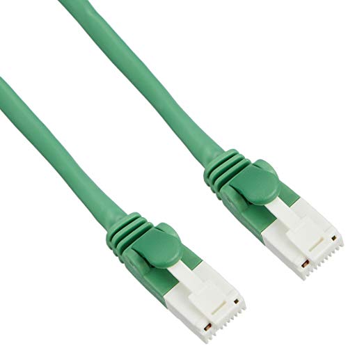 グリーン/2m/LD-CTT/GN2/RS・Size:2mColor:グリーン・パッケージ個数:1・Cat5e準拠LANケーブルのスタンダードタイプです。・ツメ折れ防止プロテクターと屈曲に対する耐久性が高い素材のコネクターを採用したダブル構造で、ツメが折れにくいLANケーブルです。 ※1000回の屈曲検査に合格(当社検証)・ツメ折れによるケーブルの脱落を防止し、長期にわたってしっかりとLANポートに固定することができます。・100BASE-TXや1000BASE-Tの環境で安定したデータ転送が可能です。・十字介在をなくしたヨリ線仕様なので、やわらかく取り回しが簡単で、狭い場所での敷設も容易です。【 仕様 】 ■カラー:グリーン ■インターフェイス:RJ-45コネクター ■環境配慮事項:EU RoHS指令準拠(10物質) ■規格:Cat5e準拠(10BASE-T/100BASE-TX/1000BASE-T対応) ■伝送速度:1Gbps ■伝送帯域:100MHz ■ケーブル長:約2m ※コネクター含まず ■ケーブル太さ:約5.35mm ■芯数:8芯 ■結線方式:ストレート結線 ■ヨリ対芯線(ツイストペアケーブル):○ ■シールド:無し(UTP仕様) ■十字介材:× ■外部シース(被膜)材質:PVC ■レングスマーク付:× ■導体構成:ヨリ線(24AWG) ■コネクタ有無:両端コネクター付 ■モールド加工コネクタ:○ ■スリムコネクタ:○ ■爪折れ防止カバー付コネクタ:○ ■ケーブル巻取り機能:× ■パッケージ形態:ポリ袋(環境配慮タイプ) ■爪の折れないコネクタ:○ ■PoE:× 【 説明 】 ■Cat5e準拠LANケーブルのスタンダードタイプです。 ■ツメ折れ防止プロテクターと屈曲に対する耐久性が高い素材のコネクターを採用したダブル構造で、ツメが折れにくいLANケーブルです。 ※1000回の屈曲検査に合格(当社検証) ■ツメ折れによるケーブルの脱落を防止し、長期にわたってしっかりとLANポートに固定することができます。 ■100BASE-TXや1000BASE-Tの環境で安定したデータ転送が可能です。 ■十字介在をなくしたヨリ線仕様なので、やわらかく取り回しが簡単で、狭い場所での敷設も容易です。 ■隣接するポートに干渉せず接続できるスリムコネクターを採用しています。 ■60度傾斜試験(JIS C 3005)に合格する難燃性を有しています。 ■EUの「RoHS指令(電気・電子機器に対する特定有害物質の使用制限)」に準拠(10物質)した、環境にやさしい製品です。 ■自社環境認定基準を1つ以上満たし、『THINK ECOLOGY』マークを表示した製品です。 ■環境保全に取り組み、製品の包装容器が紙・ダンボール・ポリ袋のみで構成されている製品です。 【商品に関するお問い合わせ】 エレコム総合インフォメーションセンター TEL. 0570-084-465 FAX. 0570-050-012 受付時間 / 10:00~19:00 年中無休