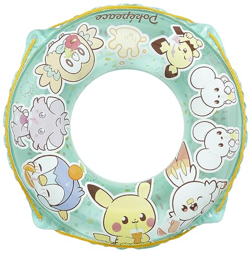 イガラシ ポケピース80cmウキワミントグリーン（ロープ付き） 膨らんだ状態の浮輪の内周が約105〜110cm AQD-80B 送料無料