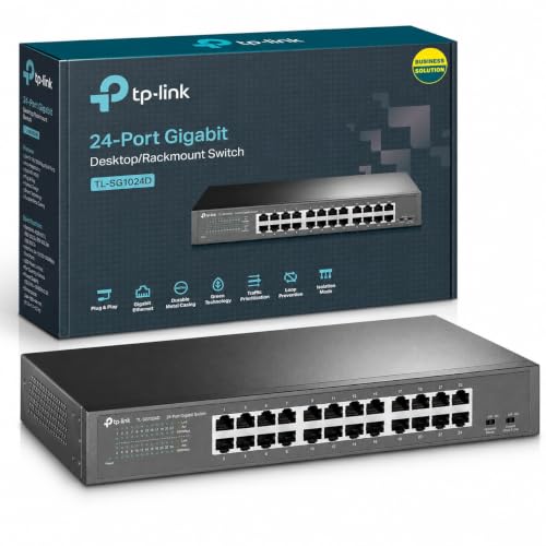 アンマネージシルバー/24ポート/TL-SG1024D(UK)・パッケージ個数:1・24 10/100/1000Mbps ポート。・革新的な省エネ技術で最大25%の電力を節約。・MAC アドレスが自動学習(auto-learning)、自動老化(auto-aging)機能付き。・プラッグアンドプレーのデザイン。・5年本製品の説明 TL-SG1024D ギガビット LAN スイッチは、低コストで使いやすく、優れたパフォーマンスを発揮するシームレスで標 準的なアップグレードを行って、古いネットワークを 100Mbps のネットワークにすることができます。24 個のポート すべてが自動 MDI/MDIX をサポートしているため、ケーブル タイプについて心配する必要がなく、プラグ アンド プレイが 可能です。また、画期的な省エネ技術により、TL-SG1024D は電力消費を最大で 25%* まで抑えることができ、梱包材の 80 % が再利用可能なので、お使いのビジネス ネットワークにとってエコフレンドリーなソリューションとなります。 TP-LINK グリーン テクノロジー この新世代の TL-SG1024D デスクトップ/ラックマウント スイッチ TL-SF1016DS は、最新の画期的な省エネ技術を 備えており、より少ない電力でネットワークの能力を大幅に拡張することができます。リンク ステータスに応じて消 費電力を自動で調整し、ネットワークの二酸化炭素排出量を制限します。EU の RoHS にも準拠しており、特定の有 害素材の使用を禁止しています。また、梱包材の 80% が再利用可能です。 優れたパフォーマンス 24 個のポートすべてがギガビット RJ-45 ポートで、大きなファイルの転送が可能で、10Mbps および 100Mbps の LAN デバイスにも対応しています。ノンブロッキング スイッチ アーキテクチャを備える TL-SG1024D は、最大限の スループットを得るために、パケットを完全ワイヤースピードで転送およびフィルタリングします。10KB ジャンボフ レームにより、大きなファイルの転送パフォーマンスが大幅に改善されます。また、全二重モードでの IEEE 802.3x フロー制御および半二重モードでのバックプレッシャー機能により、トラフィックの混雑を軽減し、TL-SG1024D の 動作を安定させます。お使いのネットワークをギガビットにアップデートするだけでなく、過去の資産を大切に保護できます。 使いやすさ このギガビット スイッチの自動機能によりプラグ アンド プレイが可能で、煩わしさがありません。設定は一切必要あ りません。自動 MDI/MDIX では、クロス ケーブルが必要ありません。各ポートでのオートネゴシエーションにより、 ネットワーク デバイスのリンク速度 (10、100、または 1000 Mbps) を感知し、適切に調節を行って、互換性と最適 なパフォーマンスを実現します。