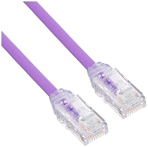 パンドウイット LANケーブル Cat6A 超極細 プロ仕様 3m 紫 UTP28X3MVL 送料無料