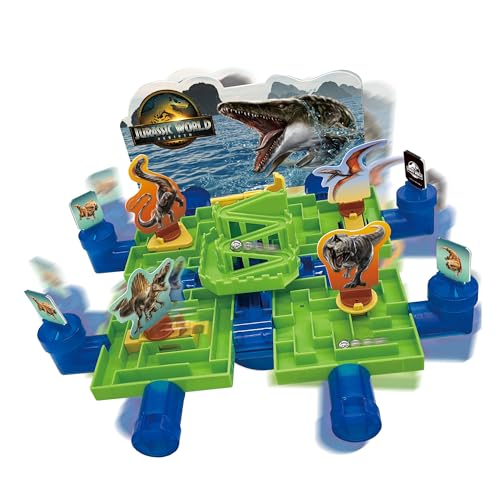 エポック社(EPOCH) ジュラシック・ワールド リバース大迷路ゲーム STマーク認証 4歳以上 おもちゃ ゲーム プレイ人数:1人 E 送料無料