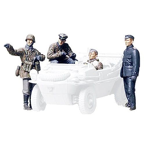 タミヤ(TAMIYA) 1/35 ミリタリーミニチュアシリーズ No.253 ドイツ陸軍 戦車部隊 前線偵察チーム プラ..