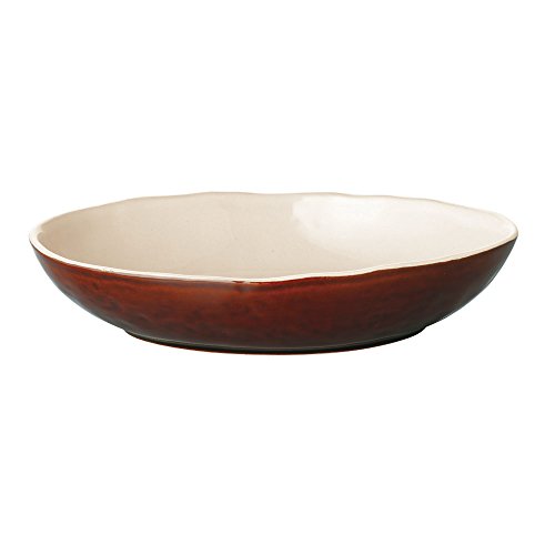 KINTO (キントー) ほっくり カレー皿 茶 電子レンジ・食洗機対応 16474 送料無料