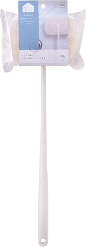 マーナ (marna) お風呂の柄付きスポンジ (長柄/吊り下げ) お風呂 スポンジ (浮かせる収納) お風呂掃除 ..
