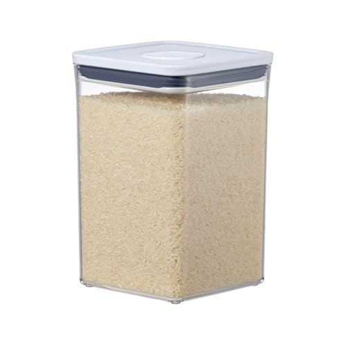 OXO 保存容器 オクソー プラスチック 密閉 4.2L ポップコンテナ ビッグスクエア ミディアム 送料無料