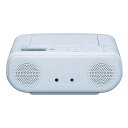 TOSHIBA(東芝) CDラジオ TY-C160(W) 語学学習 軽量 コンパクト イヤホン端子 スリープタイマー 送料無料