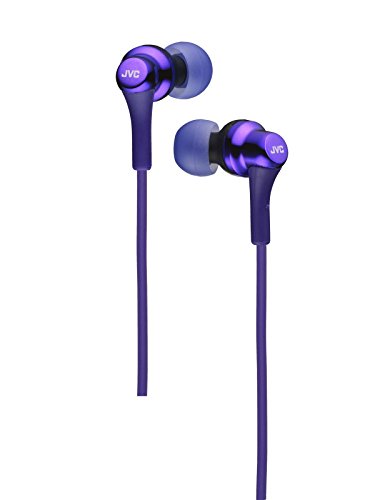 Earphones - JVCケンウッド JVC HA-FX26-V イヤホン 有線 カナル型 バイオレット 送料無料