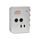 日本アンテナ 4K8K対応 卓上型ブースター 地デジ/BS・110°CS増幅 33dB型 2出力 高さ33×幅121×奥行90mm シル 送料無料