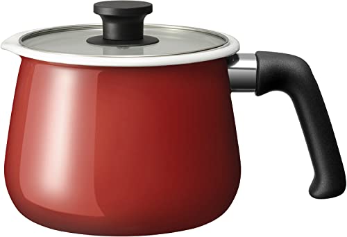 和平フレイズ マルチに活躍 ホーロー マルチポット ルイボスレッド 2.2L 冷蔵庫 保存 IH・ガス対応 rinto(リント) MB- 送料無料