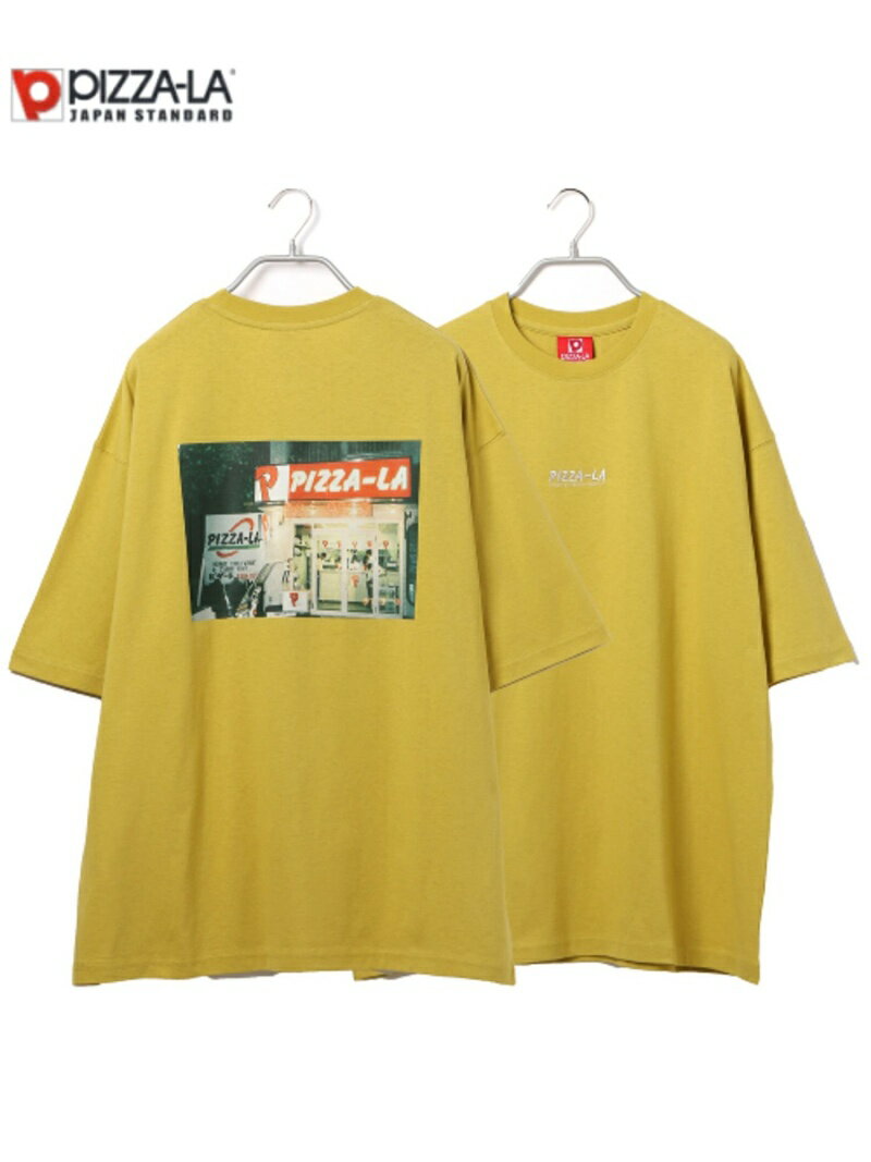 【SALE／30%OFF】(M)ピザーラコラボTSS RAGEBLUE レイジブルー トップス カットソー・Tシャツ イエロー グリーン グレー ホワイト【RBA_E】[Rakuten Fashion]のサムネイル