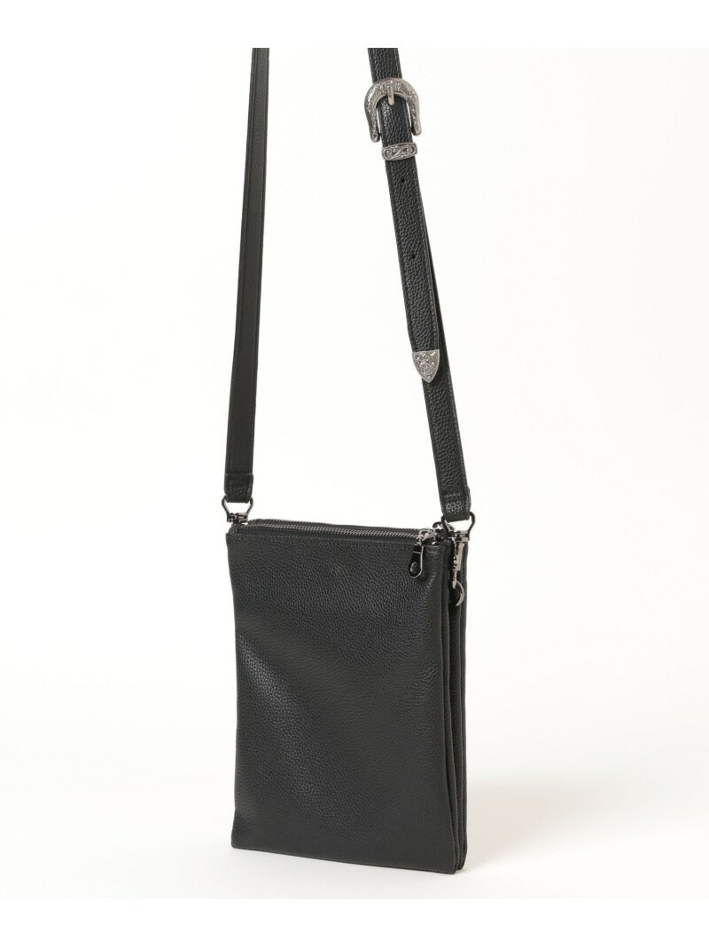 【SALE／20%OFF】ウエスタンバックル//ミニショルダーバッグ RAGEBLUE レイジブルー バッグ ショルダーバッグ ブラック ブラウン【RBA_E】[Rakuten Fashion]