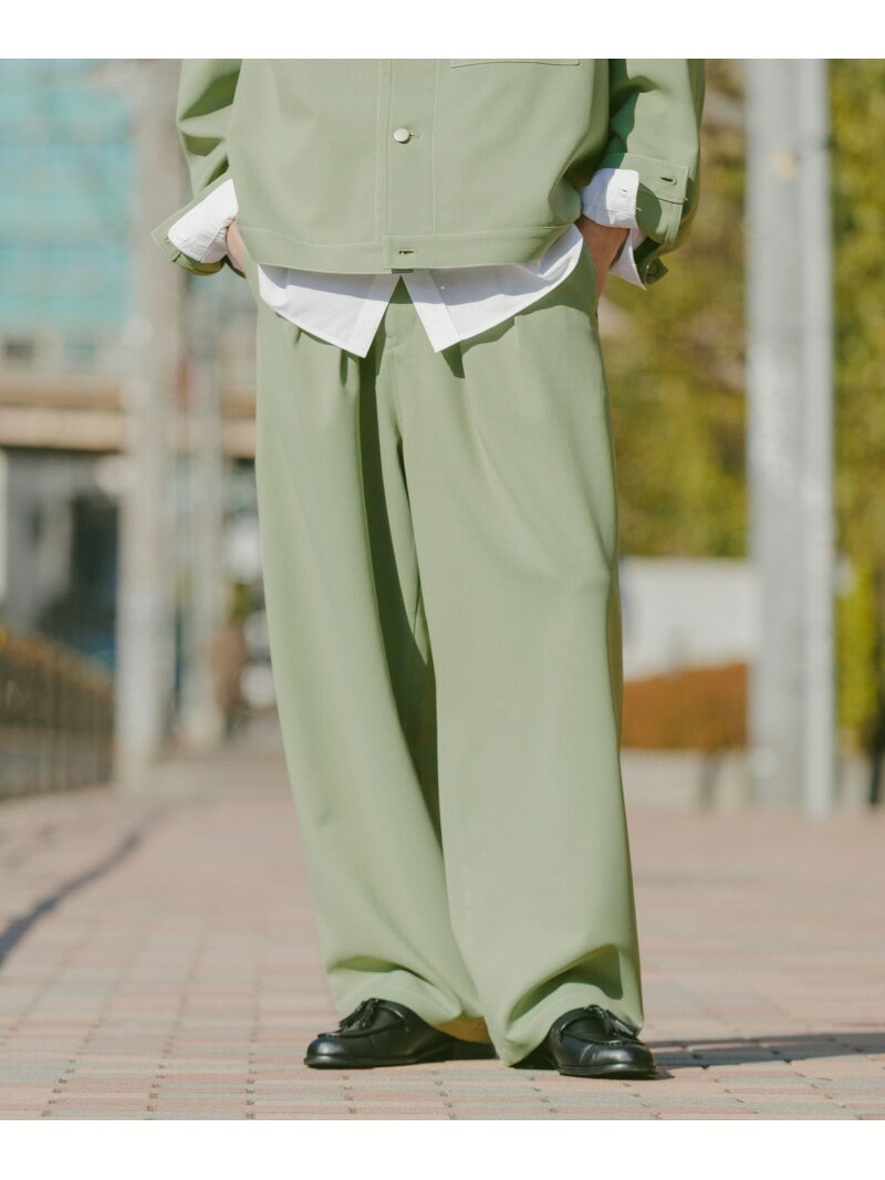 配色ステッチペインターパンツ【セットアップ対応】 RAGEBLUE レイジブルー トップス その他のトップス ホワイト ブラック【先行予約】*【送料無料】[Rakuten Fashion]