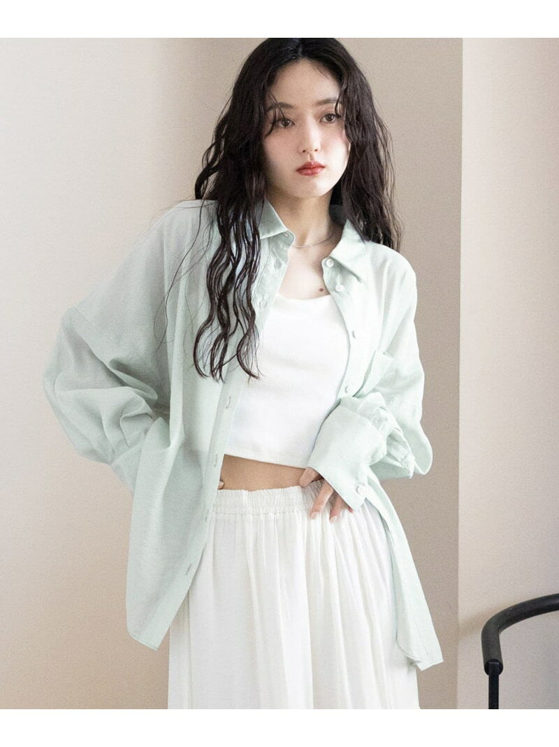 Rakuten - ＜UVカット/接触冷感＞シアードルマンシャツ RAGEBLUE レイジブルー トップス シャツ・ブラウス ブラック ピンク ブルー ホワイト【送料無料】[Rakuten Fashion]
